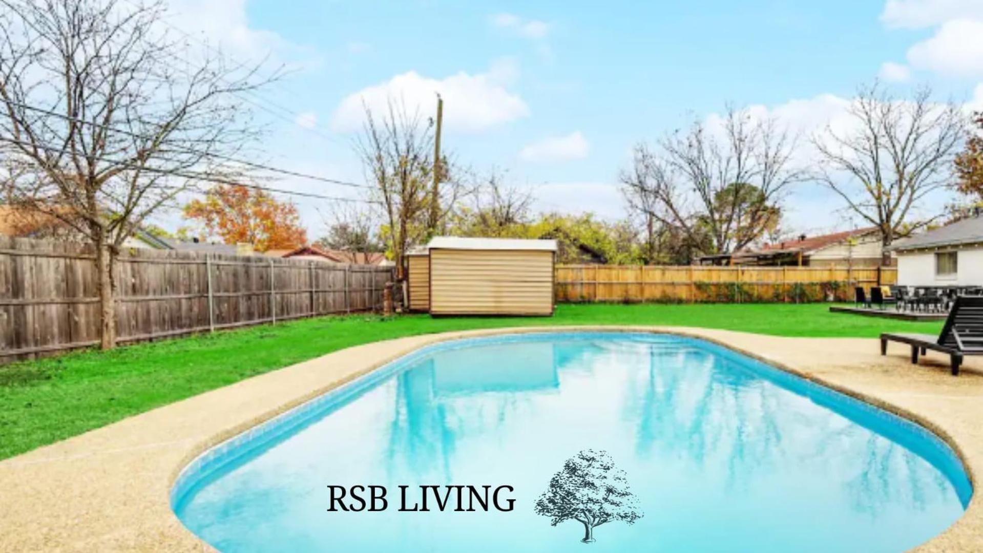 Upscale 3Br 2Ba Cozy Holiday Home With Pool & Grill North Richland Hills Eksteriør billede