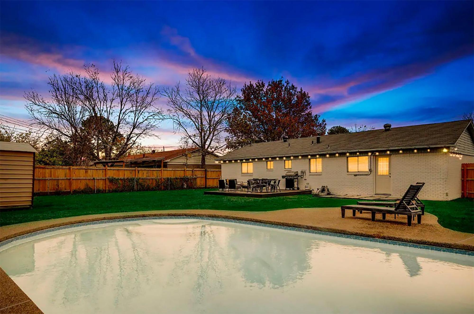 Upscale 3Br 2Ba Cozy Holiday Home With Pool & Grill North Richland Hills Eksteriør billede