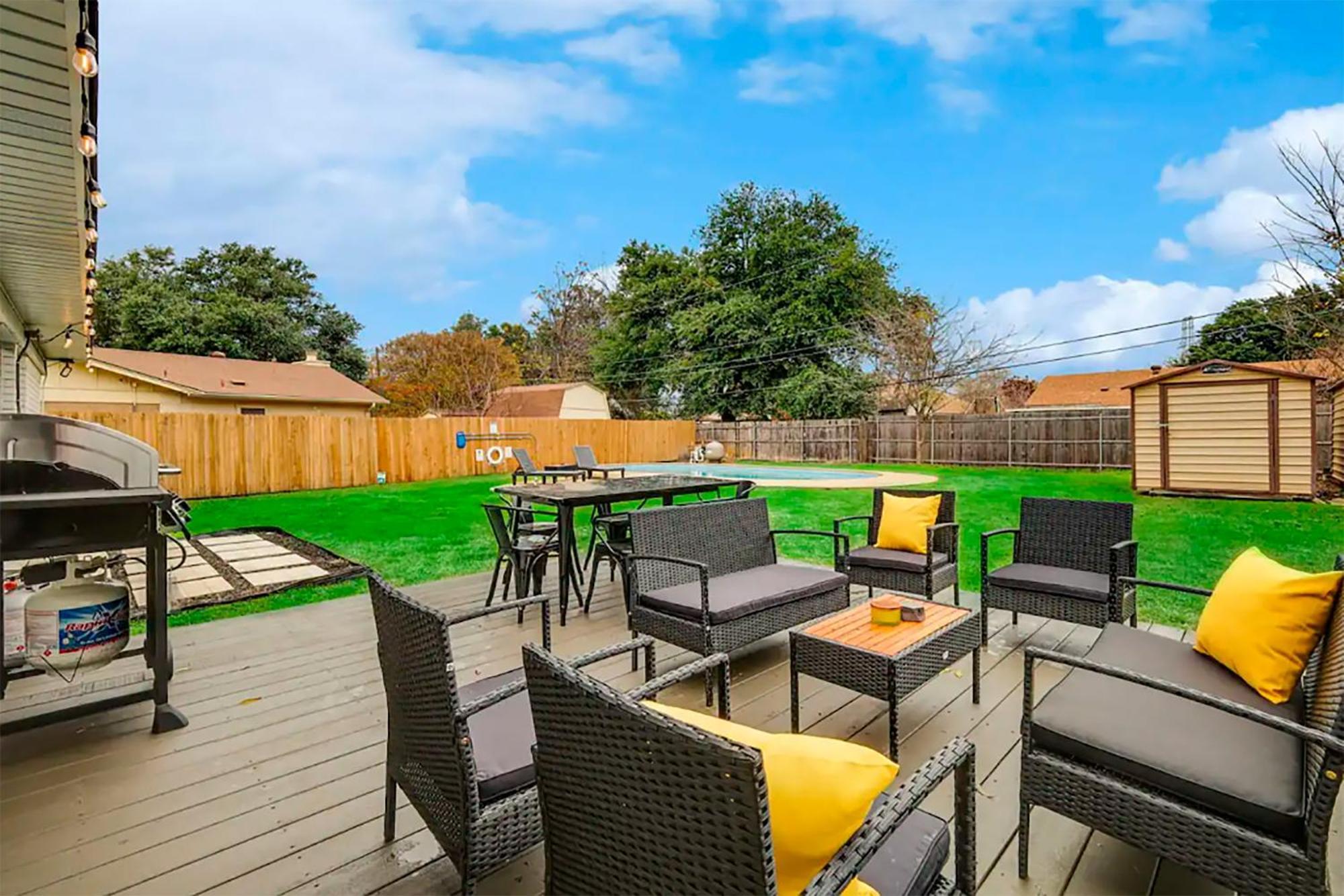 Upscale 3Br 2Ba Cozy Holiday Home With Pool & Grill North Richland Hills Eksteriør billede