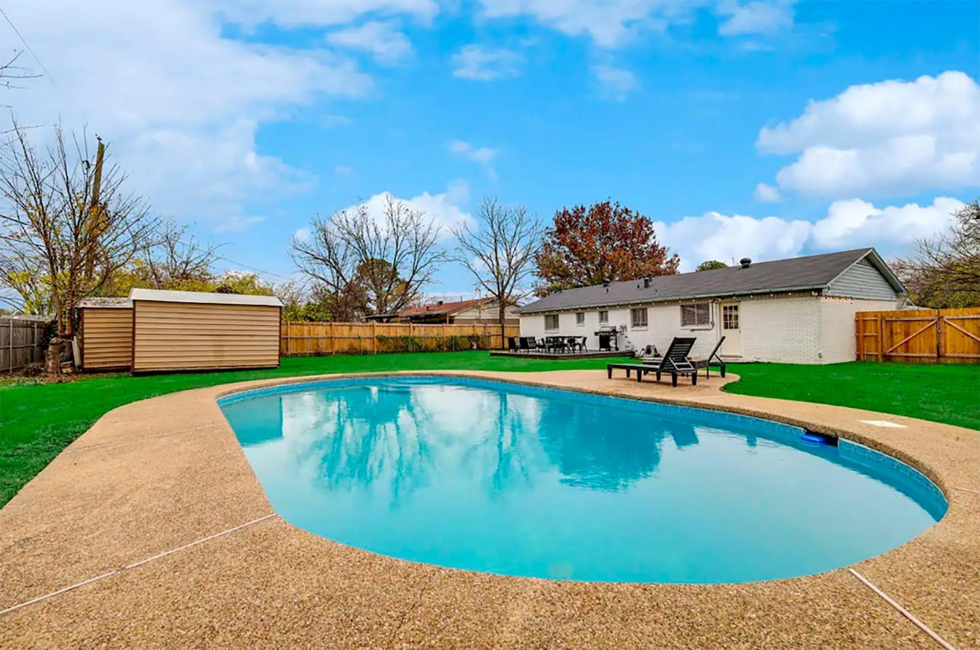 Upscale 3Br 2Ba Cozy Holiday Home With Pool & Grill North Richland Hills Eksteriør billede