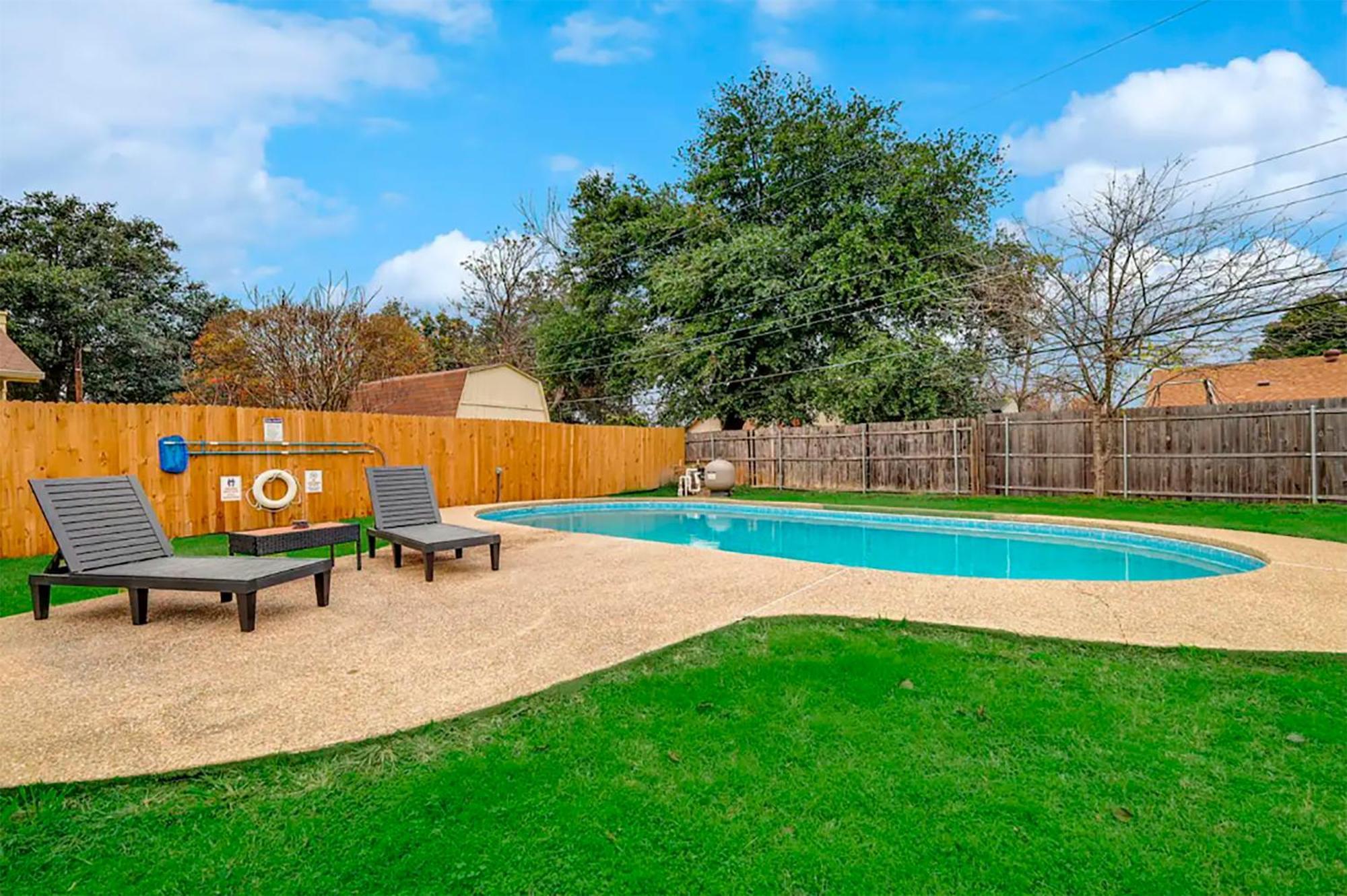Upscale 3Br 2Ba Cozy Holiday Home With Pool & Grill North Richland Hills Eksteriør billede