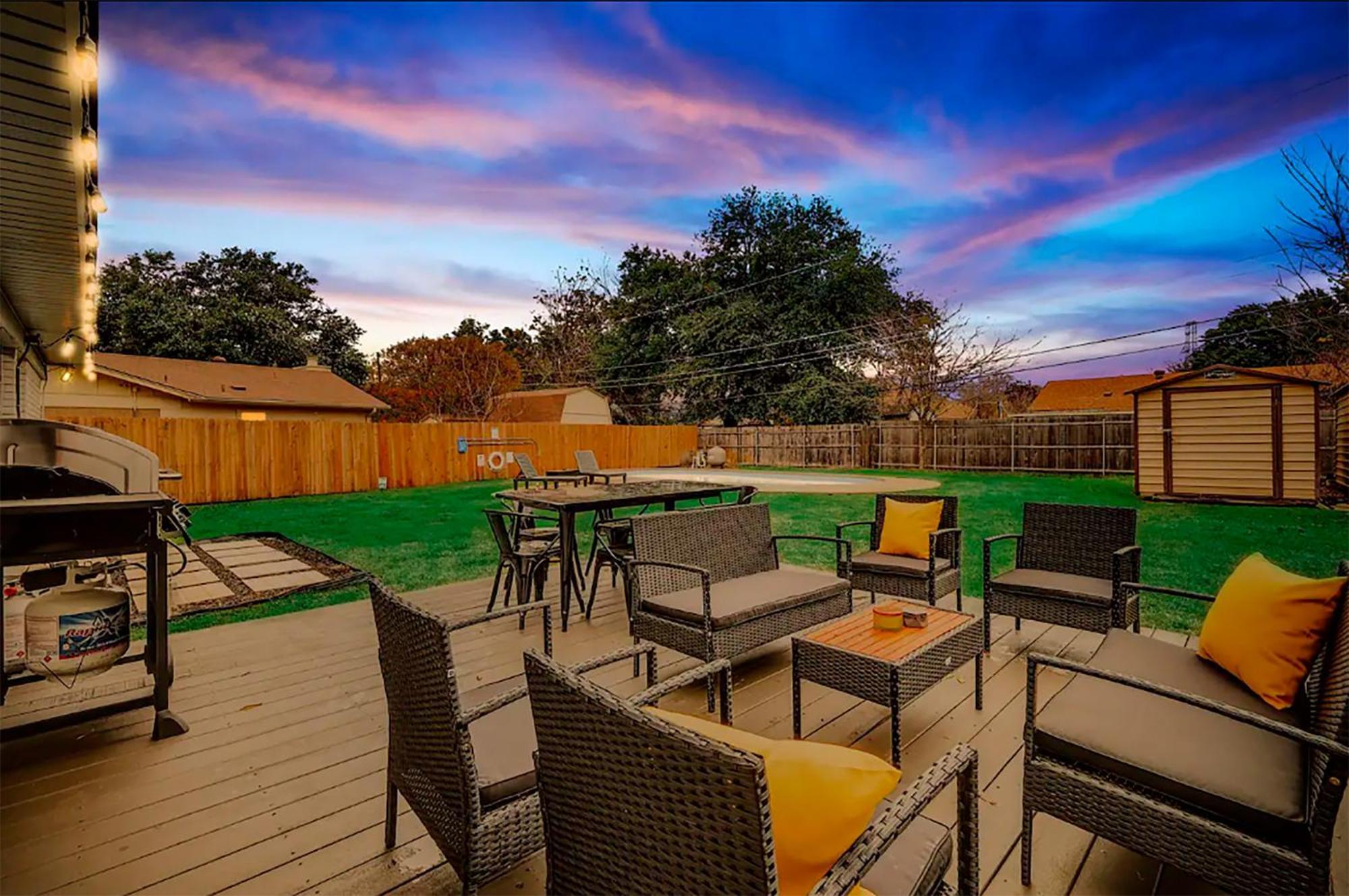 Upscale 3Br 2Ba Cozy Holiday Home With Pool & Grill North Richland Hills Eksteriør billede
